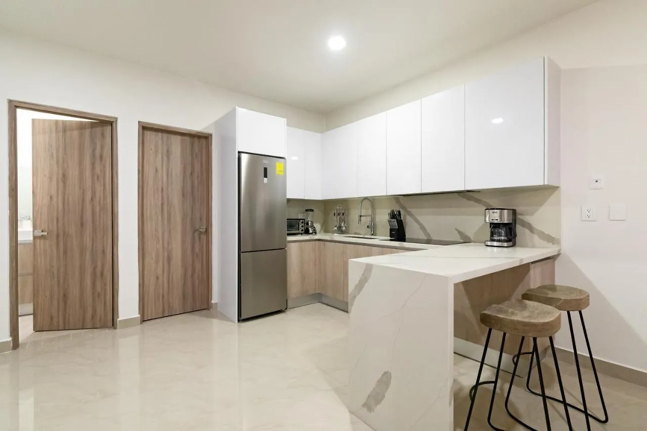 Apartamento Distrito Corazón Playa del Carmen México